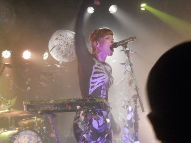 Hannah Hooper rocks out at  Rochester's Water Street Music Hall.