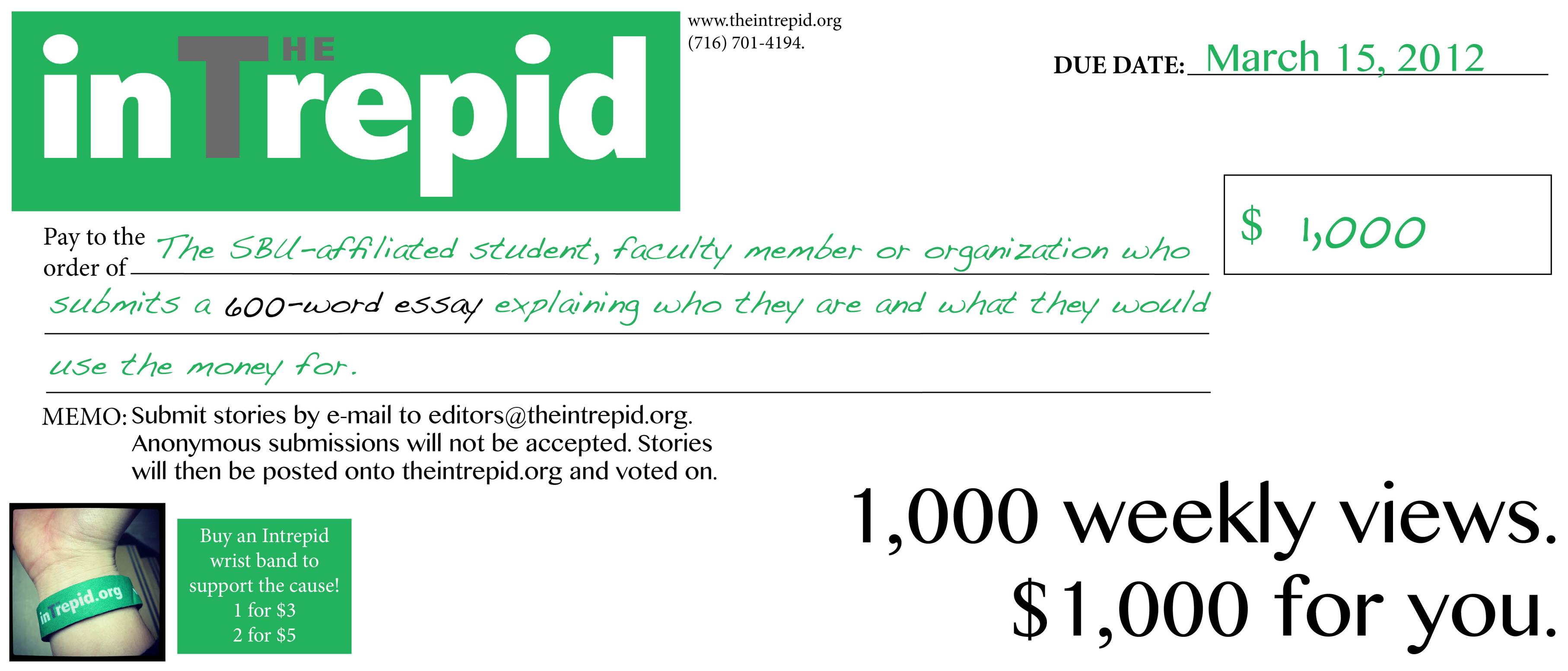 Campaign for The Intrepid's anniversary.