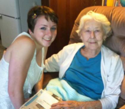 Our last picture together, taken July 7.