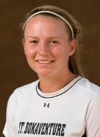 Catie Greene, time management extraordinaire [Photo courtesy of gobonnies.sbu.edu]